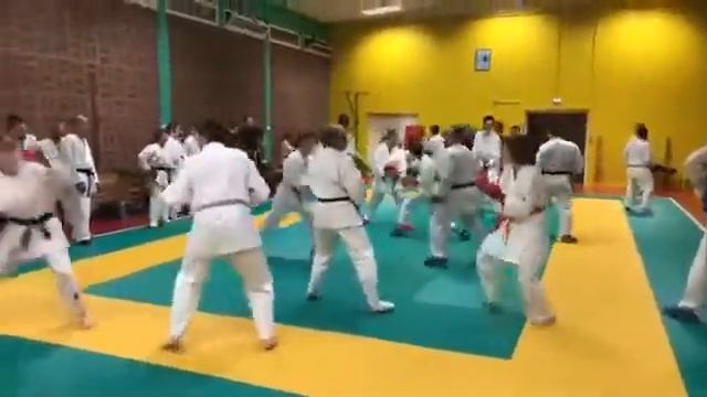 Karate Gravelines Calais Le Portel KCG Dojo 62 entrainement en commun смотреть онлайн