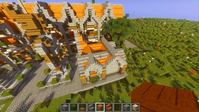 Строим кузницу на карте для сервера в майнкрафте - кузница в minecraft server #3 смотреть онлайн