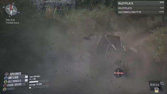 Spintires MudRunner: MOST EPIC TRAIL COURSE EVER!!!!! смотреть онлайн