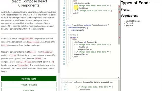 REACT: Compose React Components (11) смотреть онлайн