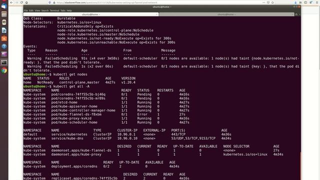 Solve status NotReady for the master in a Kubernetes cluster смотреть онлайн