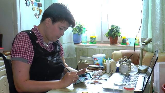 Моя жизнь и мое хобби это роспись подносов Евгения Новокшонова Нижний Тагил о Тагильском подносе смотреть онлайн