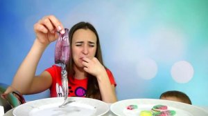 Обычная Еда против Мармелада Челлендж! МАМА ПЛАЧЕТ! #3 Real Food vs Gummy Food - Candy Challenge #3