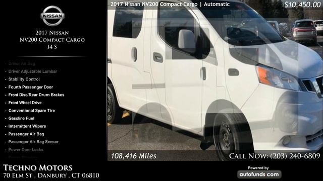 Used 2017 Nissan NV200 Compact Cargo | Techno Motors , Danbury , CT смотреть онлайн
