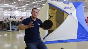 Теплый пол ЭВА для палаток Снегирь и Polar Bird, как вырезать отверстия под лунки