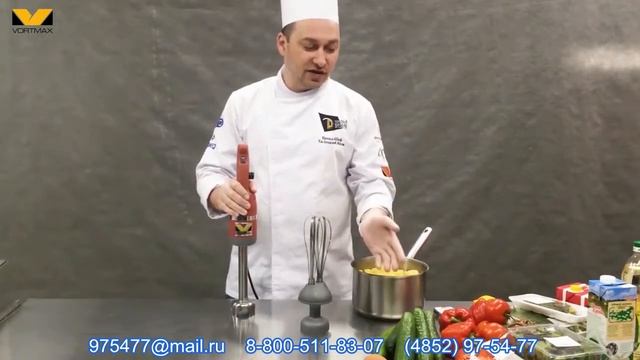 Гомогенизатор (Ручной миксер) Vortmax MiniPM 200 Combi {ОБЗОР} Принцип работы