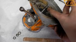 Доработка картера и сборка бензопилы Урал 2Т