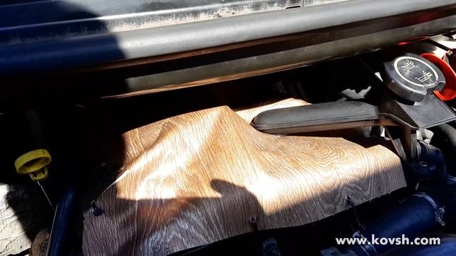 Защита форсунок на Ford Transit 2.4 TDCi от попадания влаги смотреть онлайн