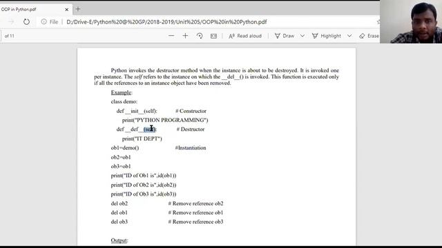 Constructor, Destructor & Inheritance смотреть онлайн