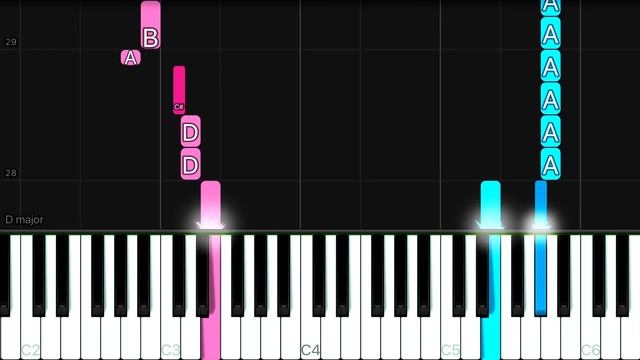How To Train Your Dragon - Test Drive | EASY Piano Tutorial смотреть онлайн