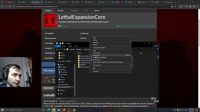 Как установить ЛЮБЫЕ моды на Lethal Company. Гайд. смотреть онлайн