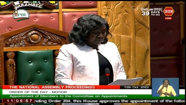 Deputy Speaker Gladys Shollei names Committee members expected to vet nominated CSs. смотреть онлайн
