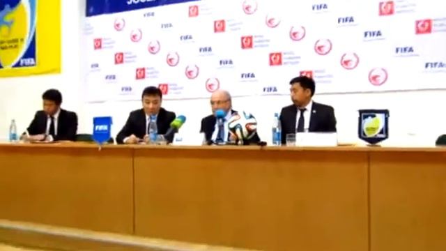 президент фифа Йозеф Блаттер прибыл в кыргызстан смотреть онлайн