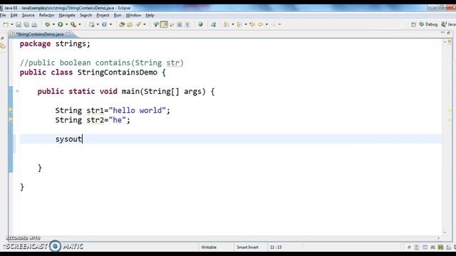 How to check whether a string contains other String or not? смотреть онлайн