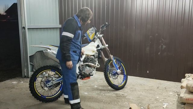 сборка и обзор Motoland TT250 2020