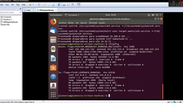 Conexión con el protocolo SSH a Ubuntu mediante Putty desde Windows смотреть онлайн