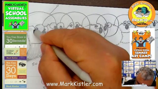 You Can Draw In 30 Seconds LIVE! Let's draw Space Hamsters! смотреть онлайн
