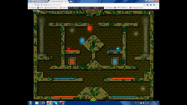 прохождение игры огонь и вода лесной храм смотреть онлайн