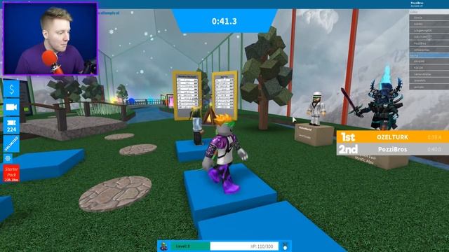 КТО САМЫЙ БЫСТРЫЙ БЕГУН?! | Roblox смотреть онлайн