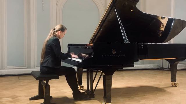 Rachmaninov Sonata 1 op.28 (2nd 3d mov.) Anna Grot - piano смотреть онлайн