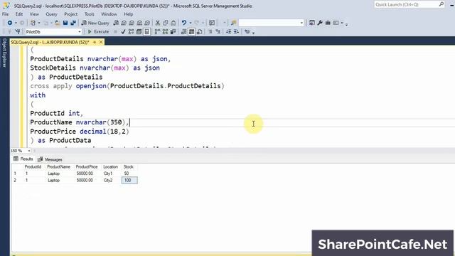 How to work with JSON Data in SQL server? - Part - 2 смотреть онлайн