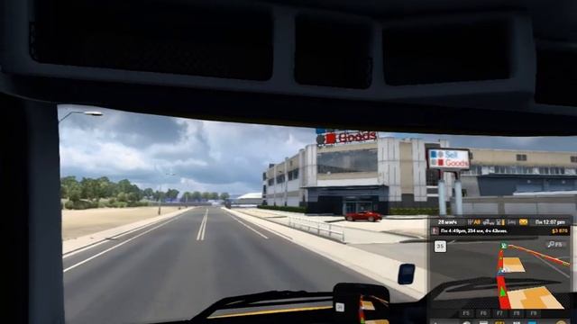 Добро пожаловать в Америку! American Truck Simulator!#1