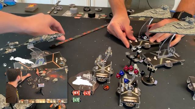 Star Wars: Armada - Hunter Killer Fleet Vs Deep Water Fleet - Battle Report 23