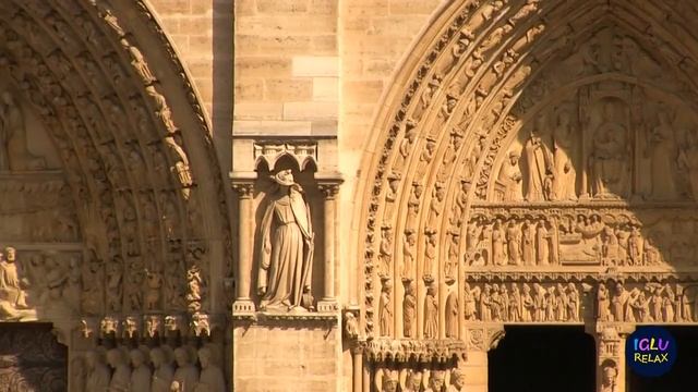 Magnificent Paris, sights. Eiffel tower. Notre Dame. Louvre смотреть онлайн