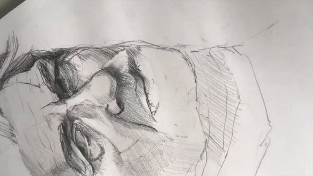 Портрет мужчины карандашом | Old Man Portrait смотреть онлайн