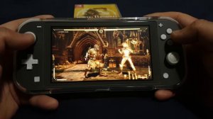 Mortal Kombat 11 Story Mode on Nintendo Switch Lite