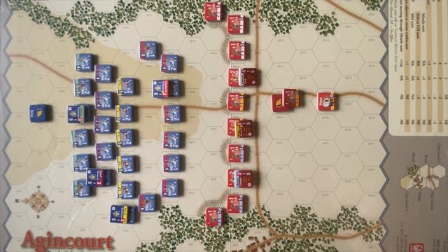 Agincourt - Men of Iron / Wargame Session / GMT Games - Episode 0 (How to Play) Playthrough смотреть онлайн