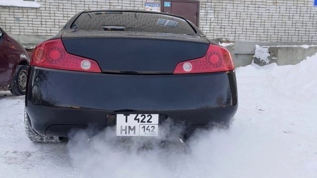 INFINITI G35 V35 COUPE выхлопная трасса HKS REPLICA смотреть онлайн