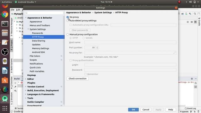 How to fix " Unknown Host - proxy settings" error in Android Studio смотреть онлайн