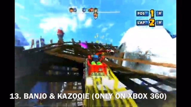 Sonic & SEGA All-Stars Racing [All Star Moves / All Characters] смотреть онлайн