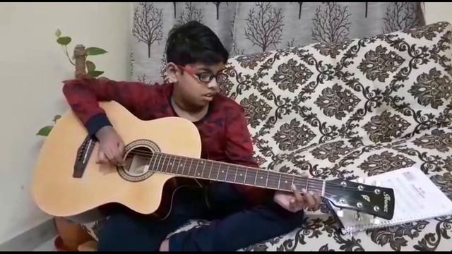 "The Star-Spangled Banner" song on Guitar... смотреть онлайн