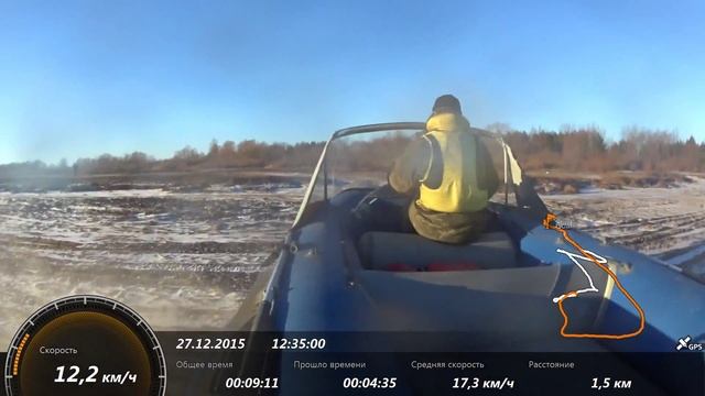 с музыкой "27 декабря 2015 СВП Бриз 420 22 s по неровностям / Hovercraft Breeze" смотреть онлайн