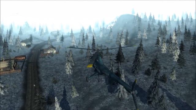 Helicopter Ride Over Siberia (long version) - Survival: Postapocalypse Now смотреть онлайн