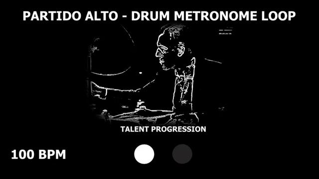 Partido Alto | Drum Metronome Loop | 100 BPM смотреть онлайн