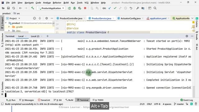 #12.3 How to Register Multiple Instances with SB Admin Server | Microservices Demo with Spring Boot смотреть онлайн