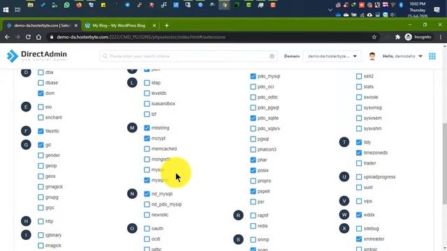 Cara Mengubah Versi PHP pada panel hosting Directadmin смотреть онлайн