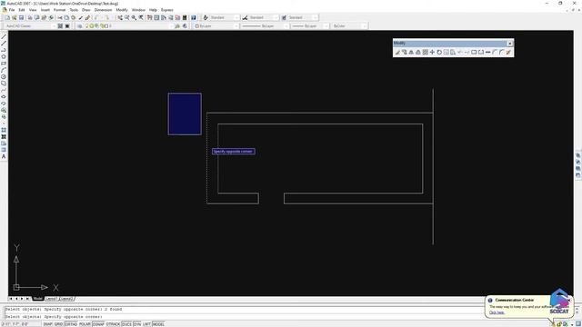 (AutoCAD Tutorial) - 17. » Stretch - Bangla смотреть онлайн