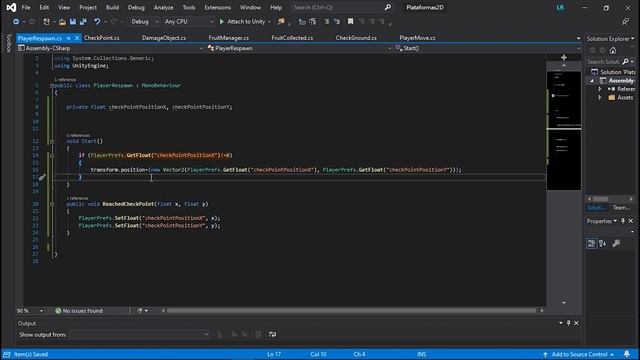 Juego de Plataformas 2D/CheckPoint/Unity Turorial 2021/7-Capitulo/Programacion de Videojuegos смотреть онлайн