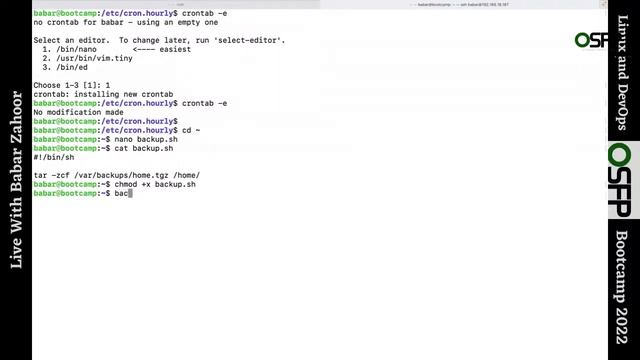Cron Job Scheduling | Linux and DevOps BootCamp day 11 смотреть онлайн