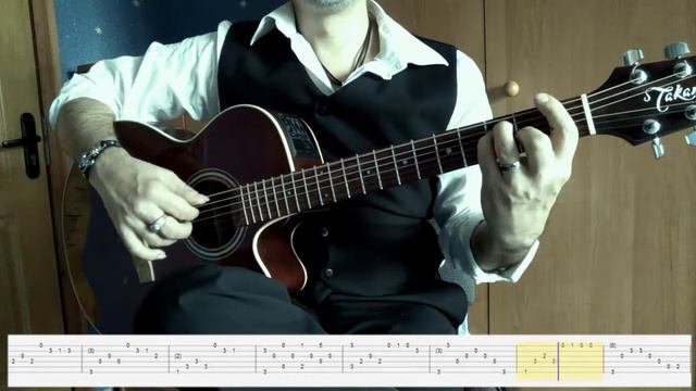 Wonderful Tonight - Eric Clapton ( гитара, разбор и табы) смотреть онлайн