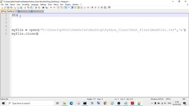 File Handling (Text Files) : Part-5 смотреть онлайн