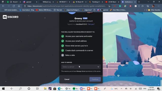 How to add Groovy to your Discord server! смотреть онлайн