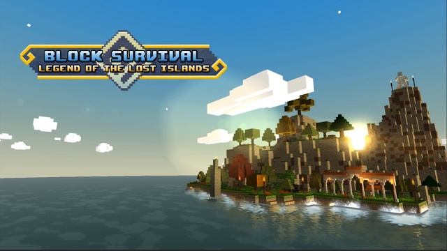 Block Survival : Legend of the Lost Islands Main Menu BG смотреть онлайн