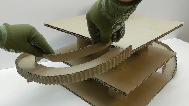 Парковка для машинок из картона своими руками смотреть онлайн