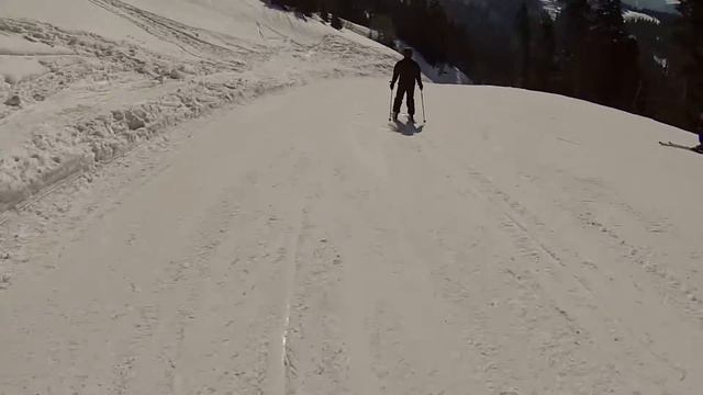 16. Роза Хутор - Панорама - Спуск 2 (19.02.2018) смотреть онлайн