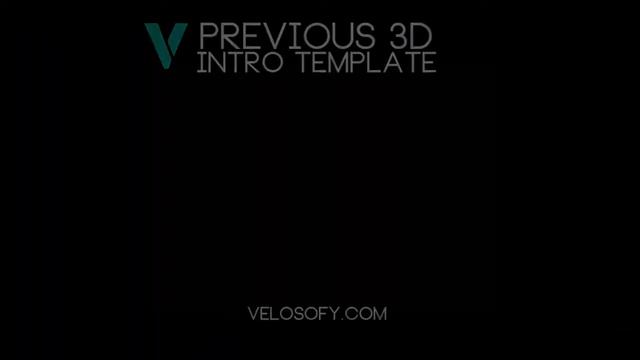 Free 3D Intro #26 Cinema 4D AE Template смотреть онлайн